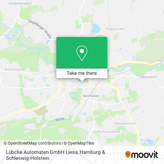 Lübcke Automaten GmbH Liesa map