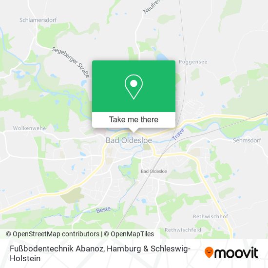Fußbodentechnik Abanoz map