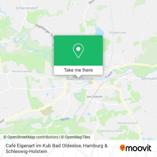 Café Eigenart im Kub Bad Oldesloe map