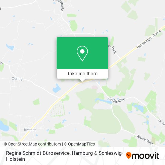 Regina Schmidt Büroservice map