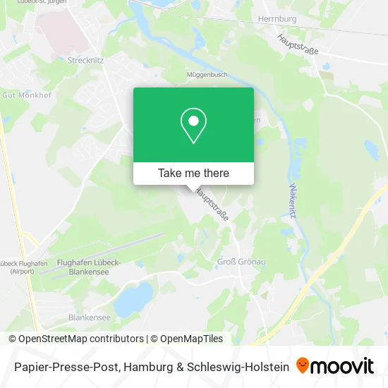 Карта Papier-Presse-Post