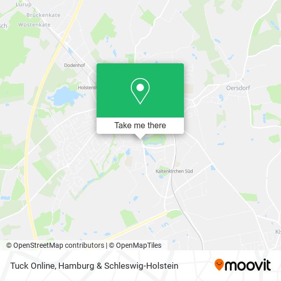 Tuck Online map