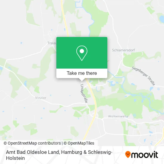 Карта Amt Bad Oldesloe Land