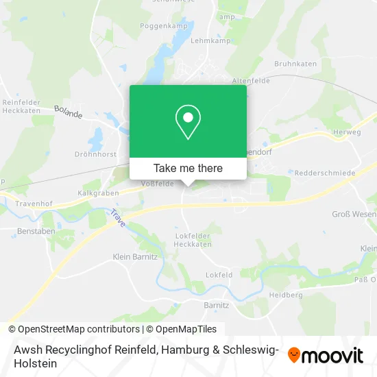 Карта Awsh Recyclinghof Reinfeld
