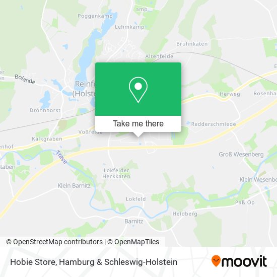 Hobie Store map
