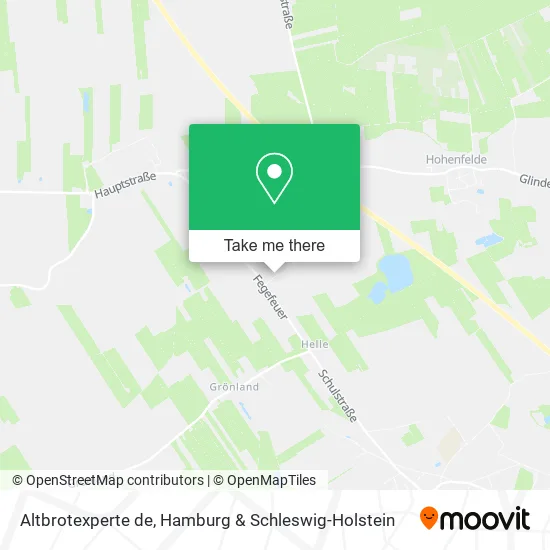 Карта Altbrotexperte de