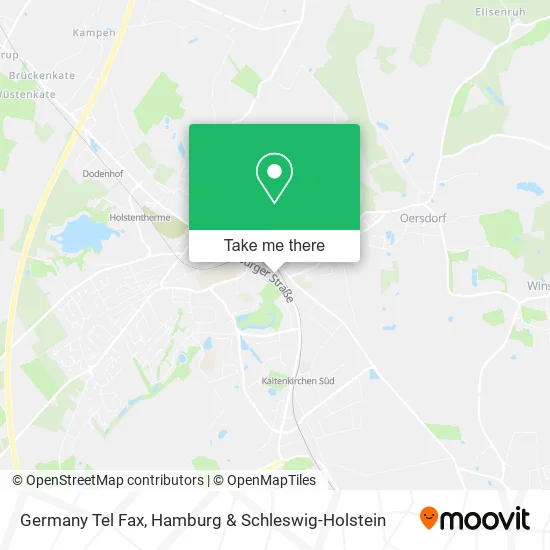 Карта Germany Tel Fax