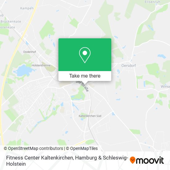 Fitness Center Kaltenkirchen map