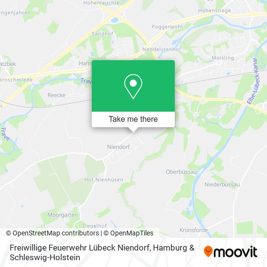 Freiwillige Feuerwehr Lübeck Niendorf map