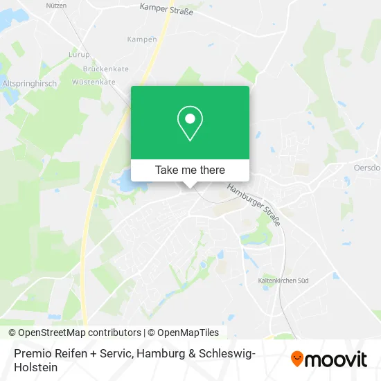 Карта Premio Reifen + Servic