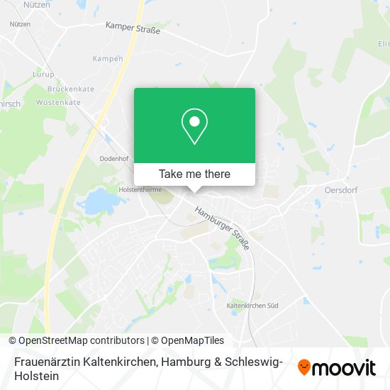 Frauenärztin Kaltenkirchen map