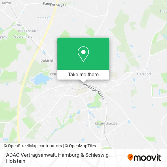 Карта ADAC Vertragsanwalt