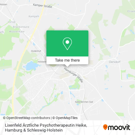 Карта Lixenfeld Ärztliche Psychotherapeutin Heike
