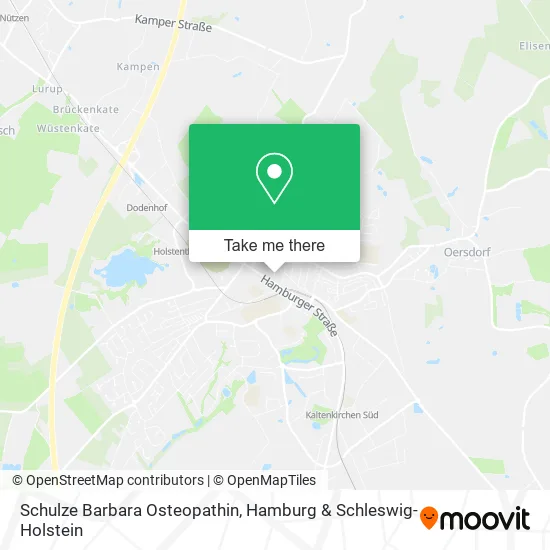 Карта Schulze Barbara Osteopathin