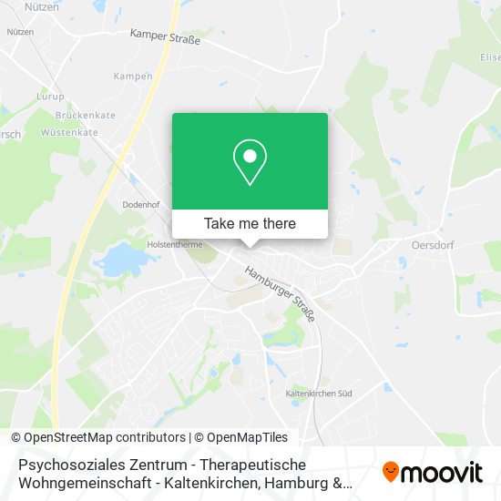 Psychosoziales Zentrum - Therapeutische Wohngemeinschaft - Kaltenkirchen map