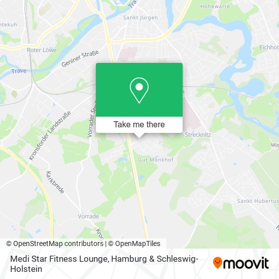 Medi Star Fitness Lounge map