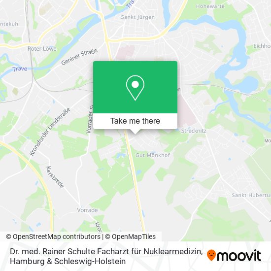 Dr. med. Rainer Schulte Facharzt für Nuklearmedizin map