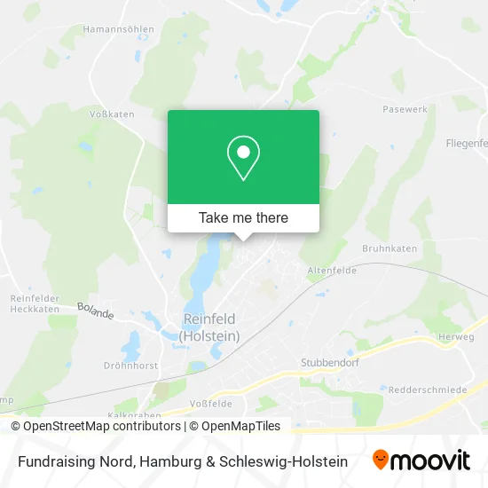 Карта Fundraising Nord