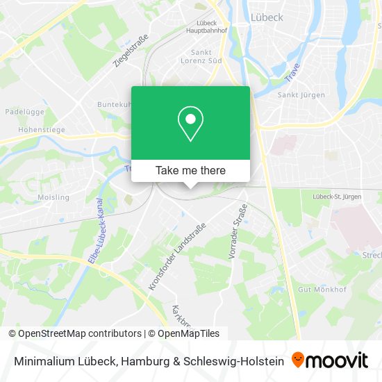 Minimalium Lübeck map