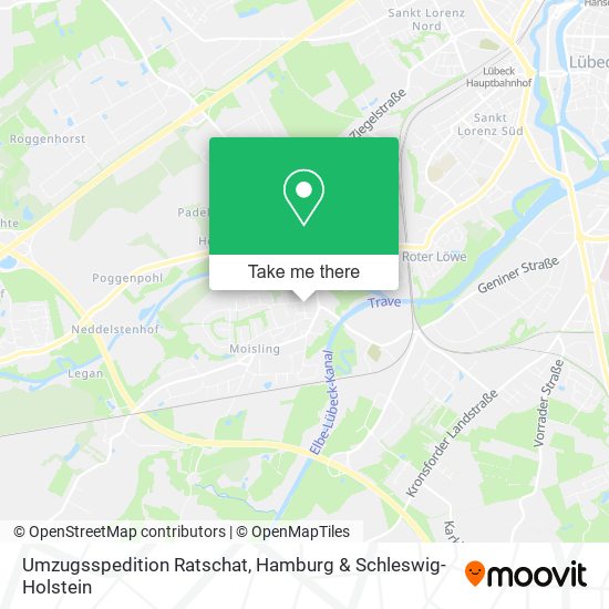 Umzugsspedition Ratschat map