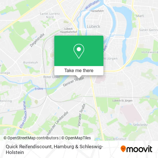 Карта Quick Reifendiscount