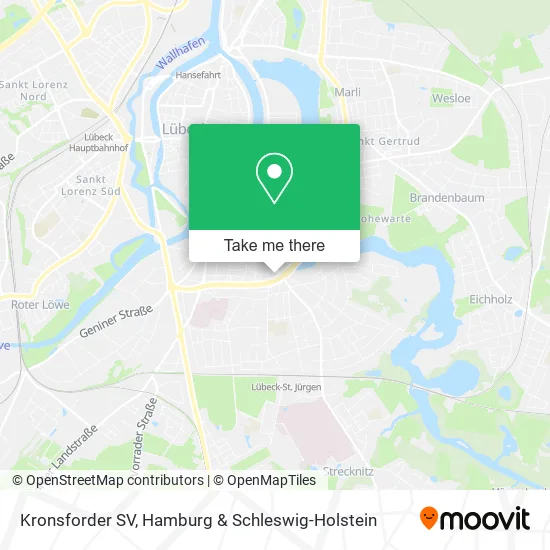 Карта Kronsforder SV