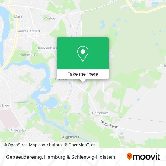 Gebaeudereinig map