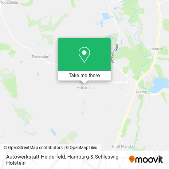 Карта Autowerkstatt Heiderfeld