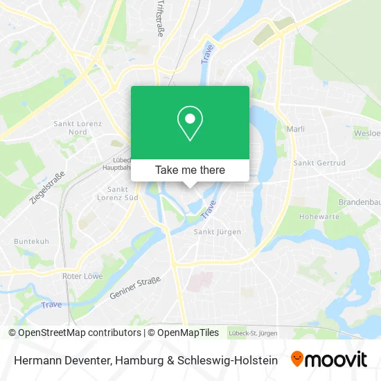 Карта Hermann Deventer