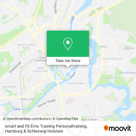 Карта smart and Fit Ems Training Personaltraining