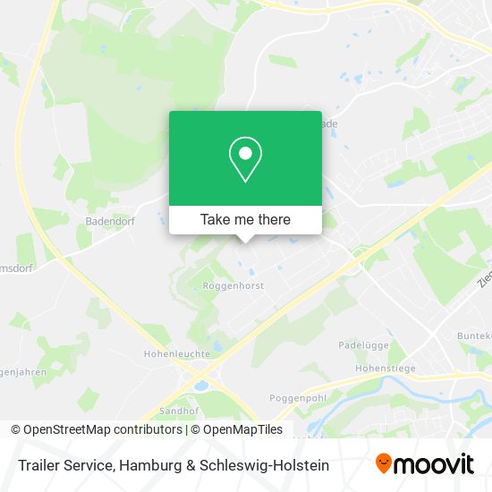 Trailer Service map