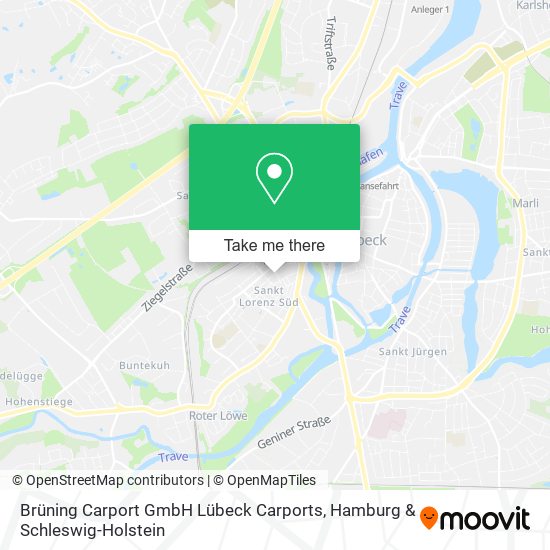 Brüning Carport GmbH Lübeck Carports map