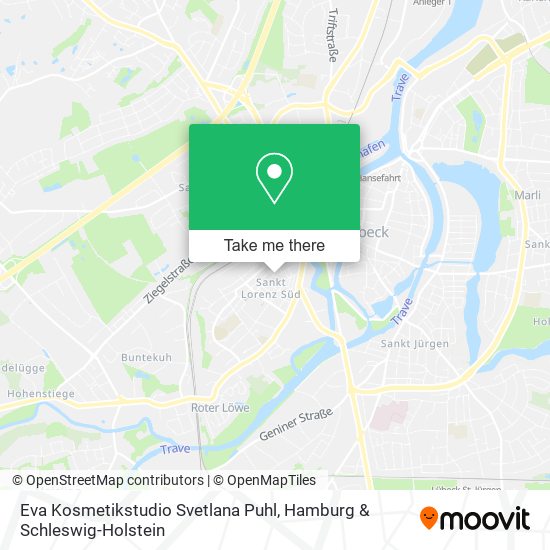 Eva Kosmetikstudio Svetlana Puhl map