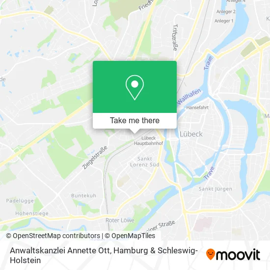 Карта Anwaltskanzlei Annette Ott