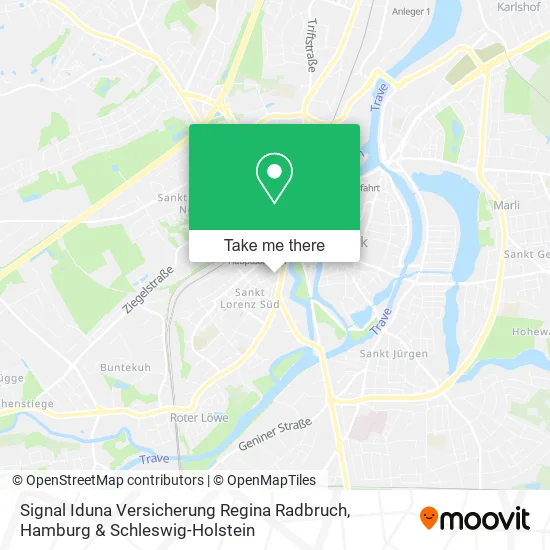 Карта Signal Iduna Versicherung Regina Radbruch