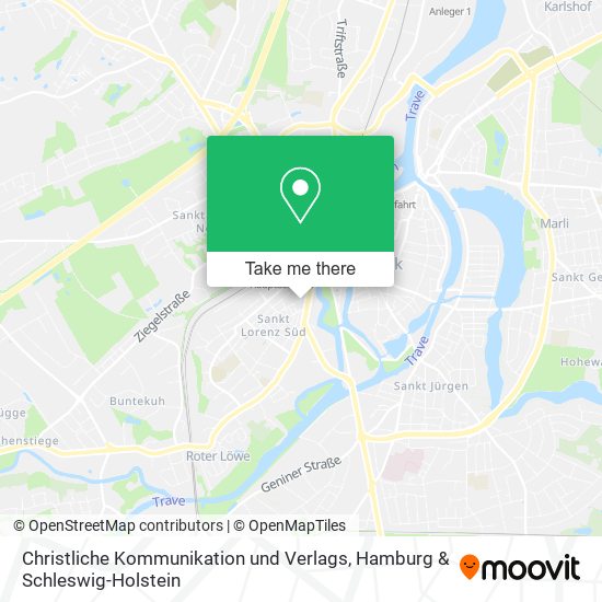Christliche Kommunikation und Verlags map