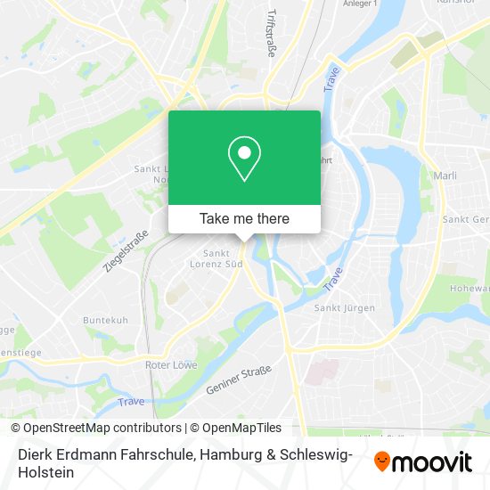 Dierk Erdmann Fahrschule map