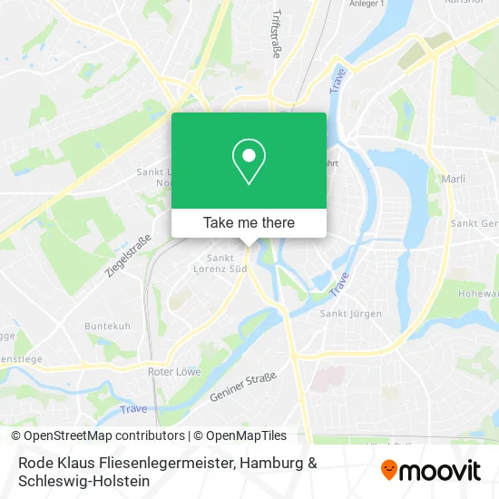 Карта Rode Klaus Fliesenlegermeister