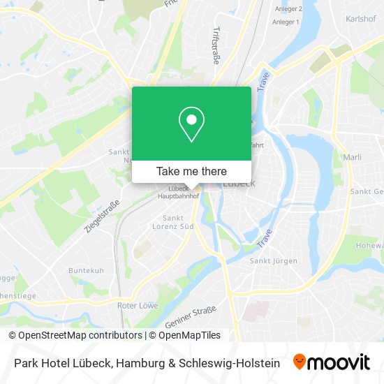 Park Hotel Lübeck map