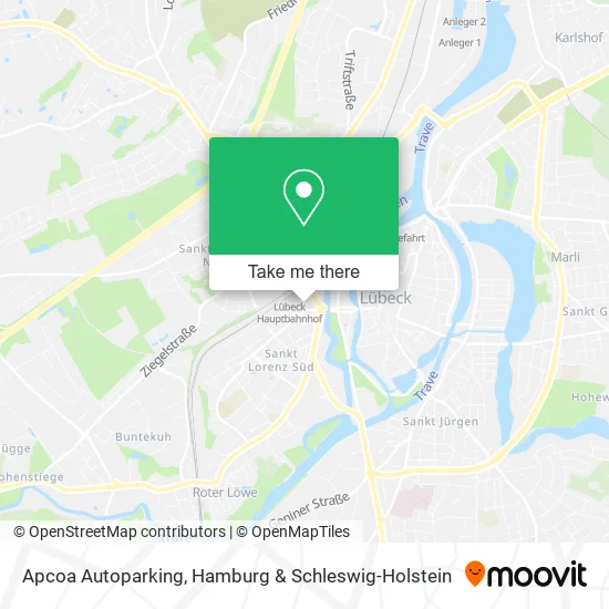 Карта Apcoa Autoparking