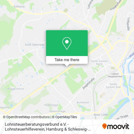 Lohnsteuerberatungsverbund e.V. -Lohnsteuerhilfeverein map