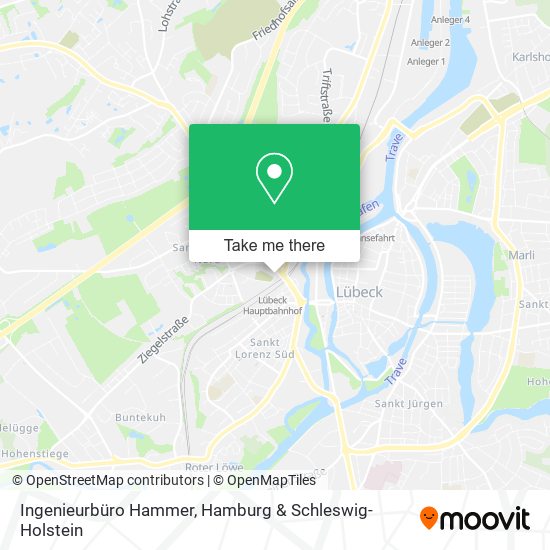 Ingenieurbüro Hammer map