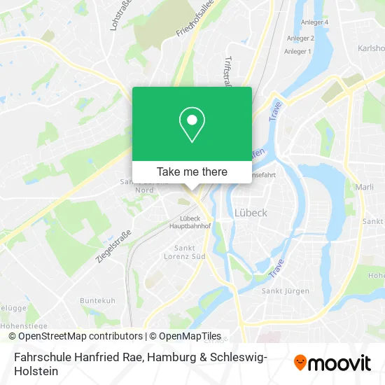 Карта Fahrschule Hanfried Rae