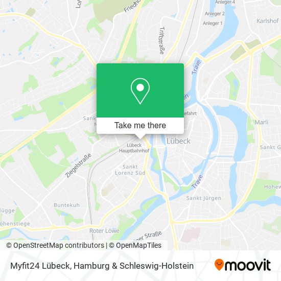 Карта Myfit24 Lübeck