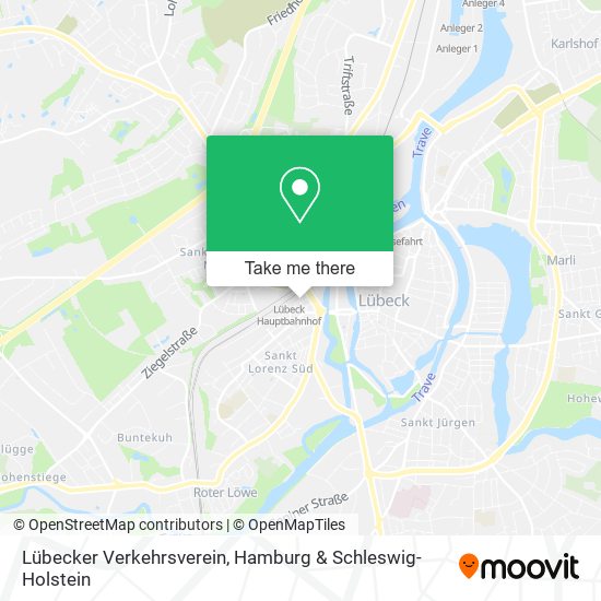 Lübecker Verkehrsverein map
