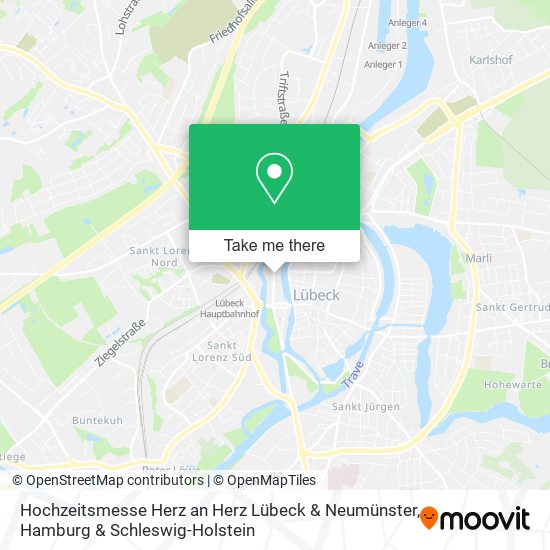 Hochzeitsmesse Herz an Herz Lübeck & Neumünster map