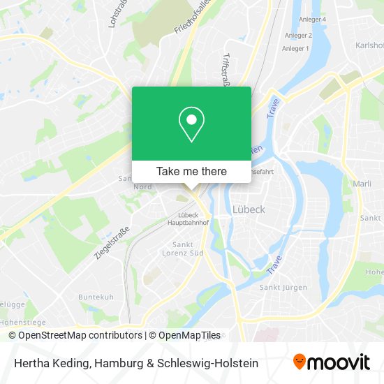Карта Hertha Keding