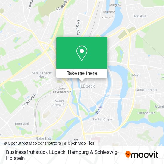 Businessfrühstück Lübeck map