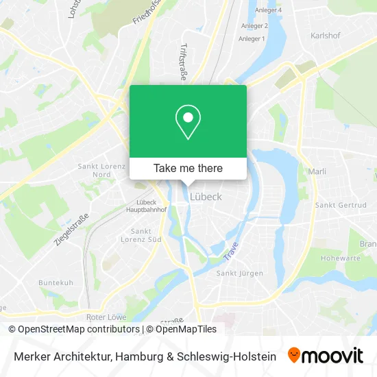 Карта Merker Architektur