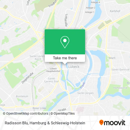 Карта Radisson Blu